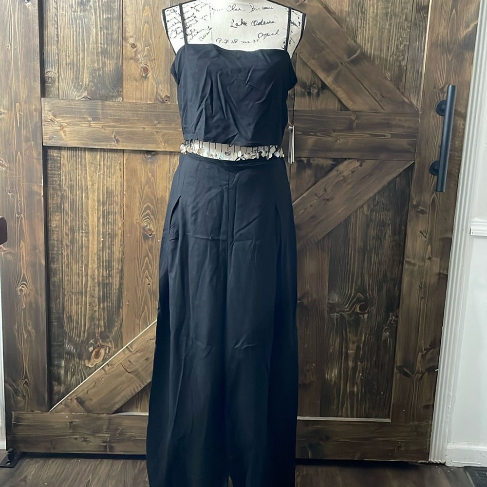JASON WU 2 PC Crop Top & Wide Leg Pants - Picture 3 of 13
